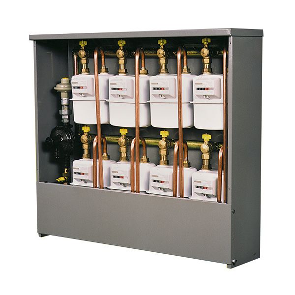 Boîte de distribution de gaz