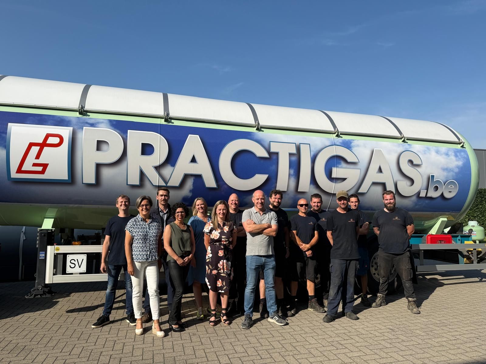 Het team van Practigas staat voor je klaar.